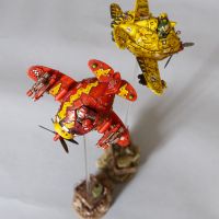 Le Baron Rouge et le Baron Jaune dans un virtuose ballet a�rien