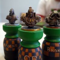 Troph�es de table (sign�s Eul)