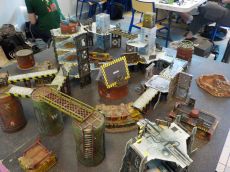 Pauline et Obone, pour leur tabl�e de Necromunda