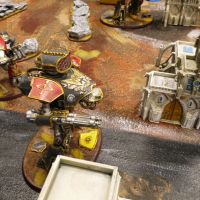 Nemo et sa table pour Adeptus Titanicus