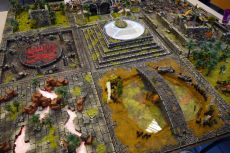 Sherky et sa table d�di�e aux Dieux du Chaos