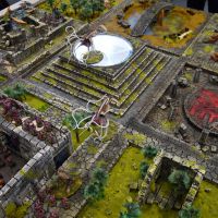 Sherky et sa table d�di�e aux Dieux du Chaos