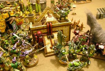 Deathguard vs Orks
