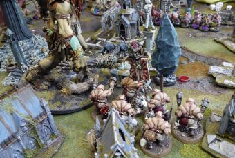 Ossiarchs - Idoneths vs G�ants - Ogrins