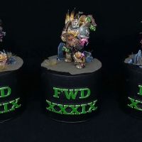 Troph�es d'arm�es (sign�s Wallace)