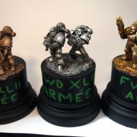 Troph�es d'arm�e (sign�s Chappatrak)