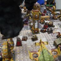 Alaric et sa table industrielle