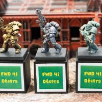 Troph�es de d�cor (sign�s Alaric)