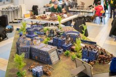 Alaric et sa base Ultramarines