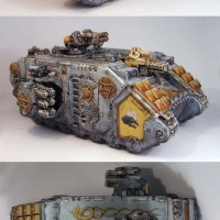 2- Tanngnjost, landraider Space Wolf par Bl�dhorn