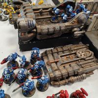 Obone et sa tabl�e Space Crusade