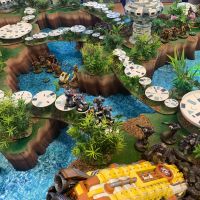 Alaric et sa table immerg�e