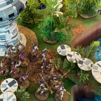 Alaric et sa table immerg�e