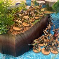 Alaric et sa table immerg�e