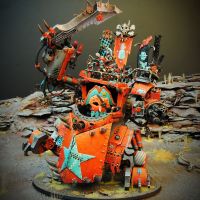 Kaptain Grot'nout le Gorkanaut par Morb�ck