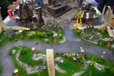 Obone et sa table Eldar / N�crons