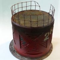 Troph�e de d�cor argent