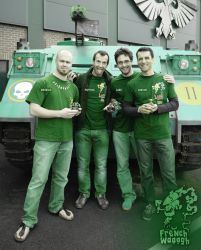 Le podium du Gretchin dor� du FWD 30