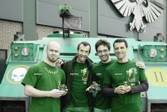 Le podium du Gretchin dor� du FWD 30