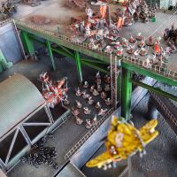 Morb�ck et sa table industrielle