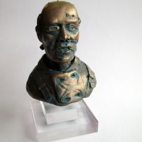 Troph�e de figue bronze