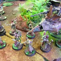 Papyrus et son arm�e d'Eldars noirs