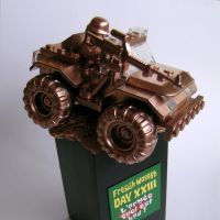 Troph�e d'arm�e bronze