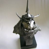 Troph�e de figue argent