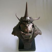 Troph�e de figue bronze