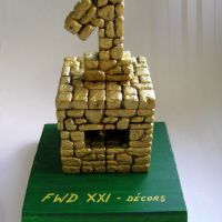 Taz et sa base au milieu de la jungle