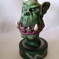 Troph�e de figue argent