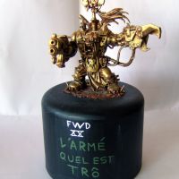 Troph�e d'arm�e or