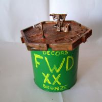 Troph�e de table bronze