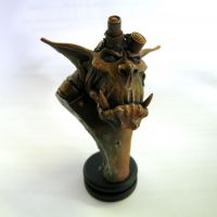 Troph�e de figue bronze