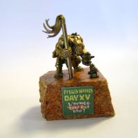 Troph�e d'arm�e : or