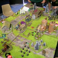 Taz et sa tabl�e champ�tre