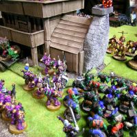 Taz et sa tabl�e champ�tre